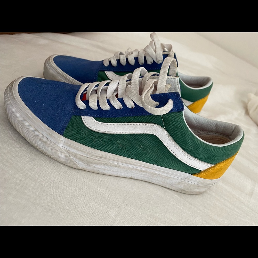 Color block vans